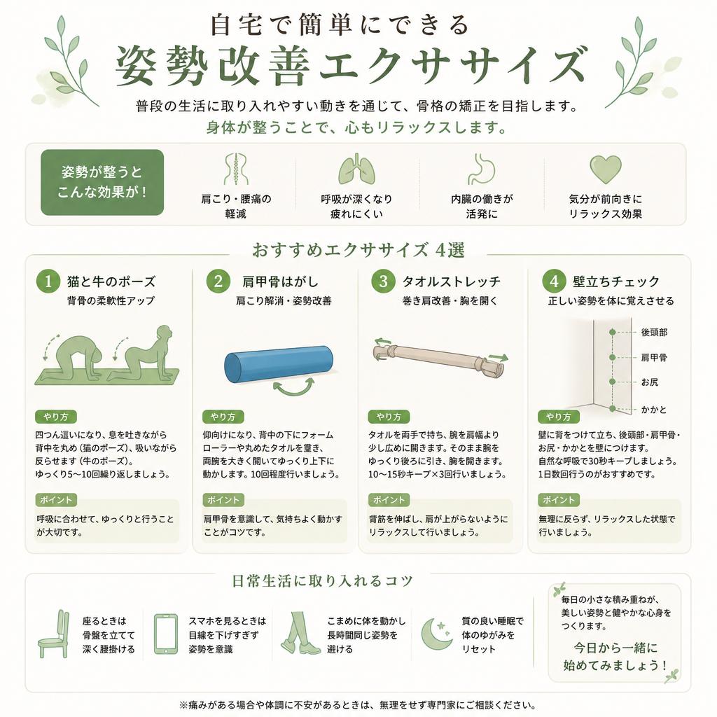 2. 姿勢改善エクササイズ
