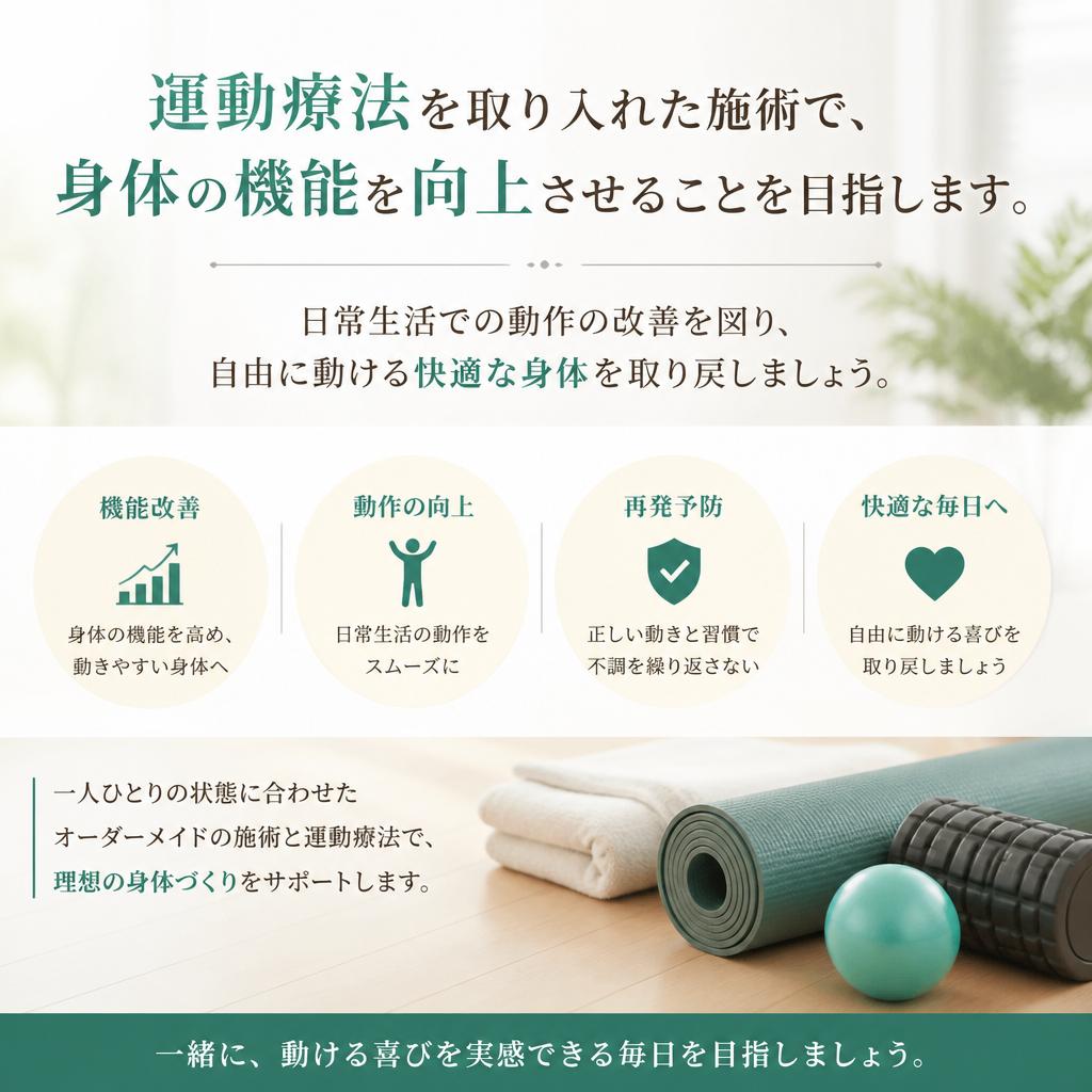 身体機能の改善