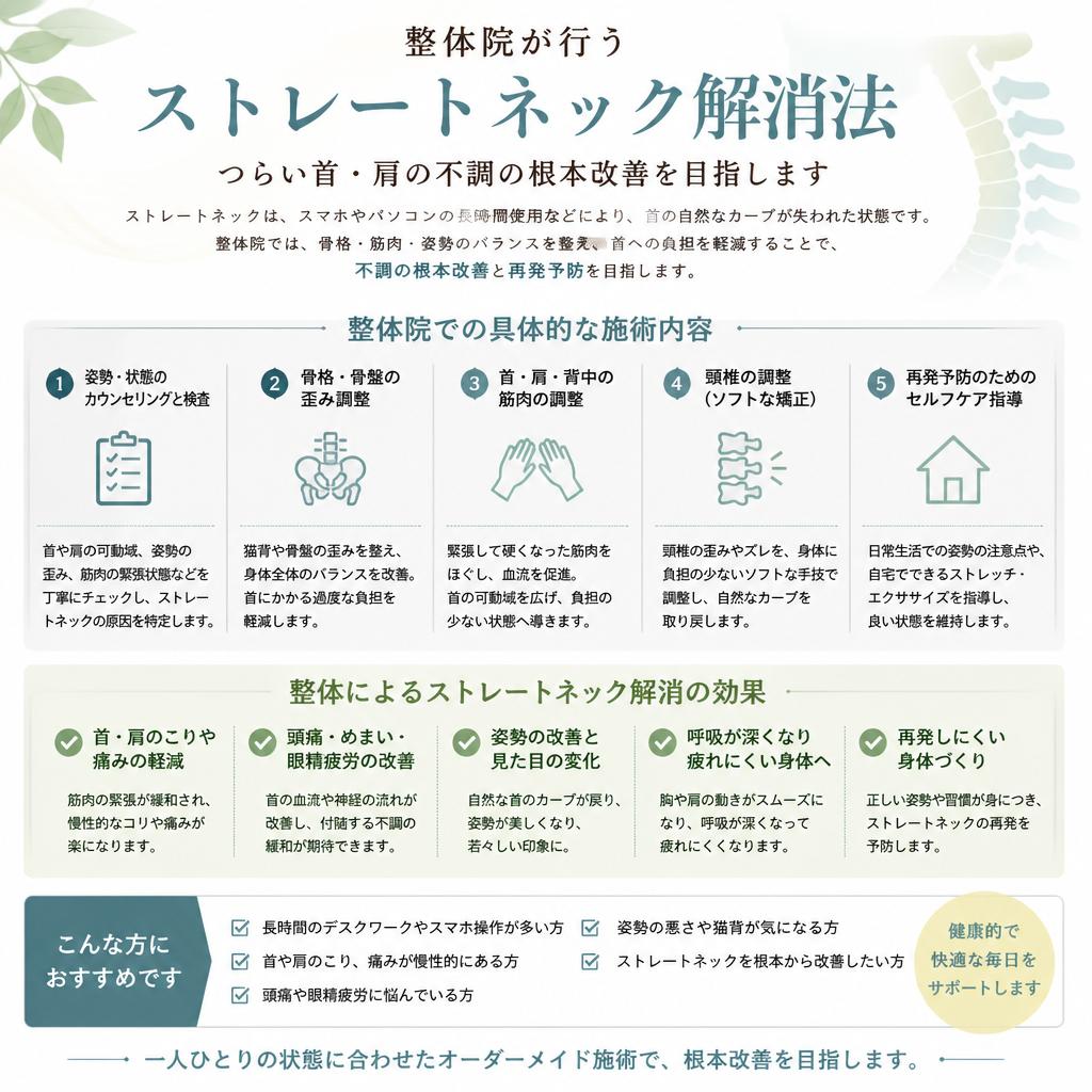 4. 整体院のアプローチ