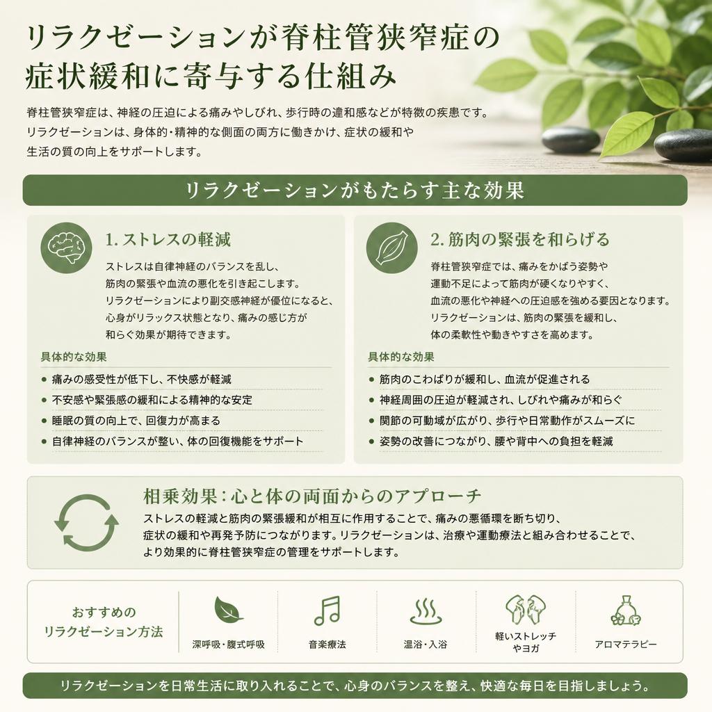 リラクゼーションの重要性