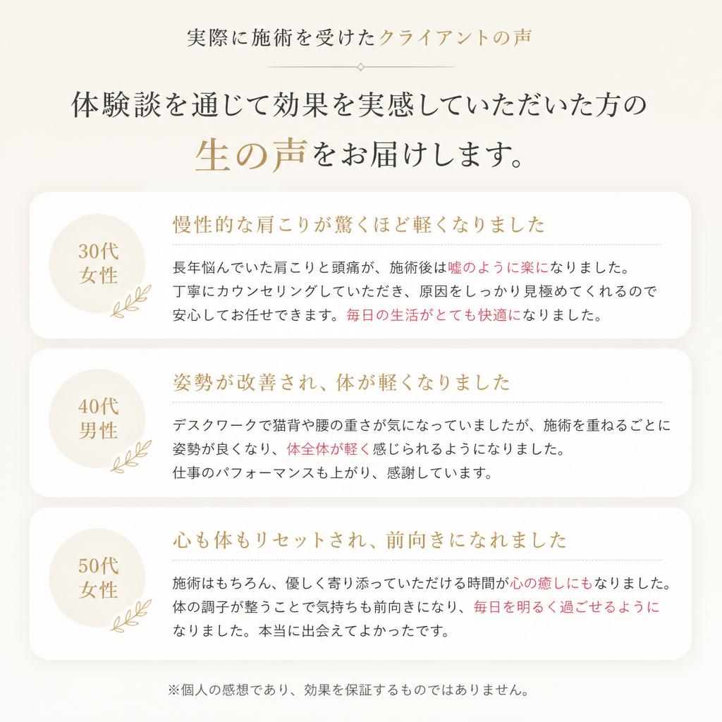 5. クライアントの体験談