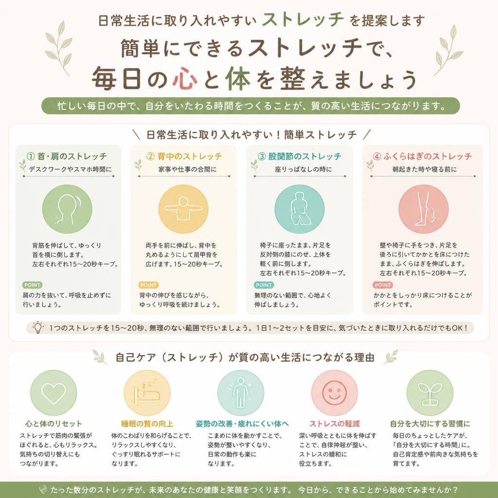 ストレッチの重要性
