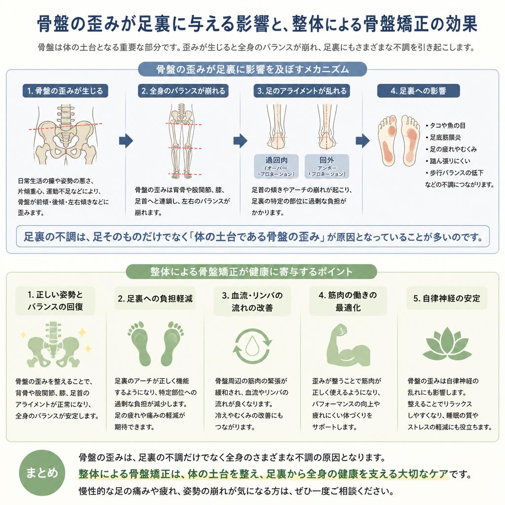 5. 整体での骨盤矯正