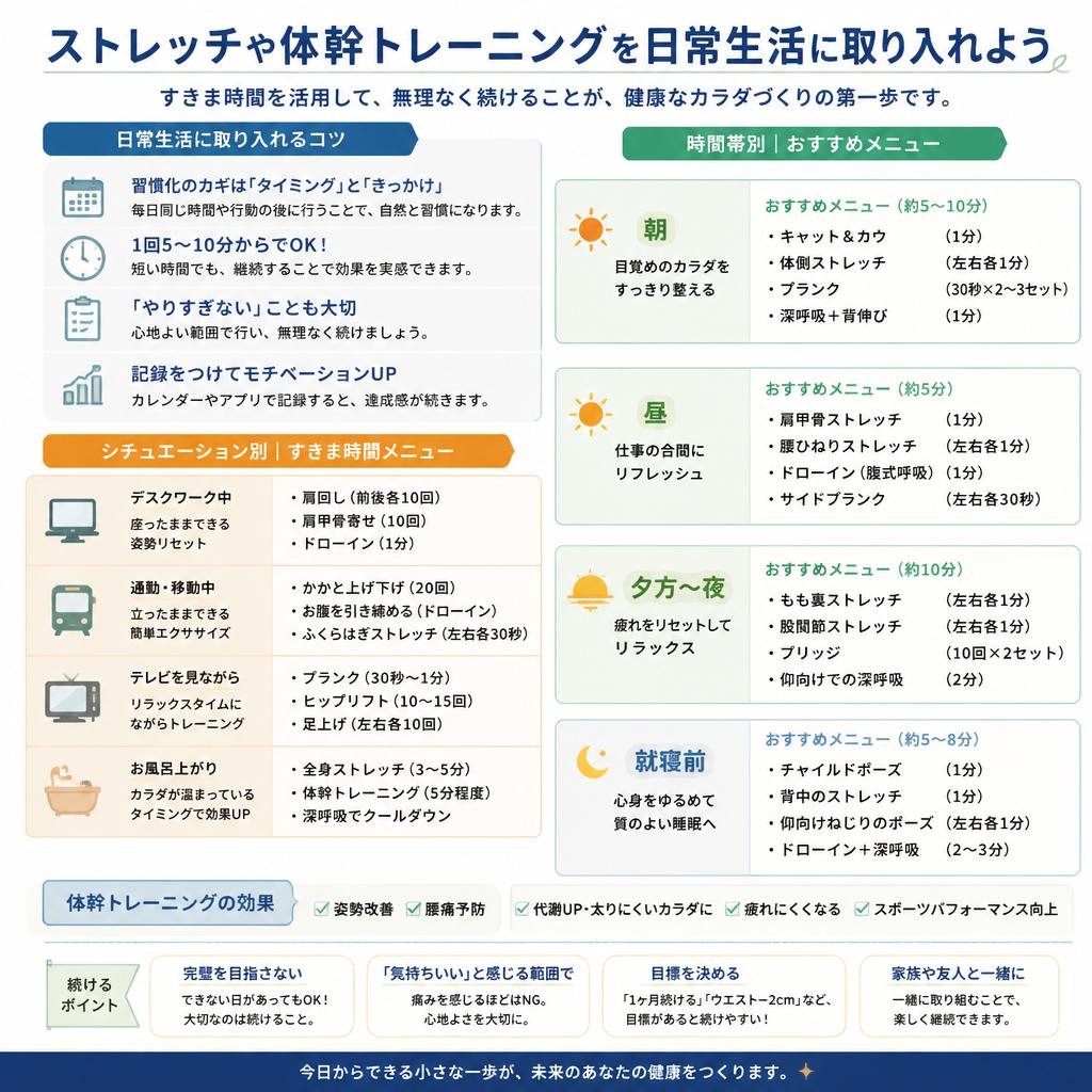 日常生活への取り入れ方