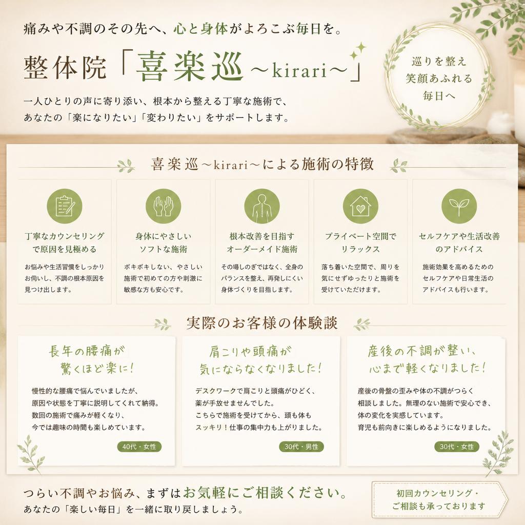 7. 整体でのサポートと体験談